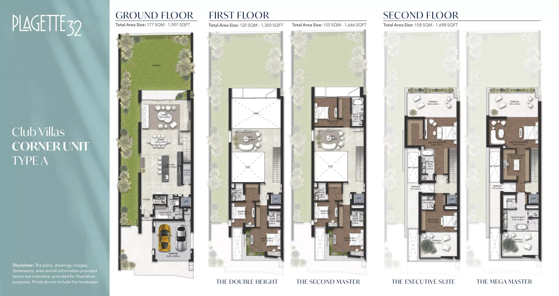 Club Villas_Plagette 32_Floorplans 2-2